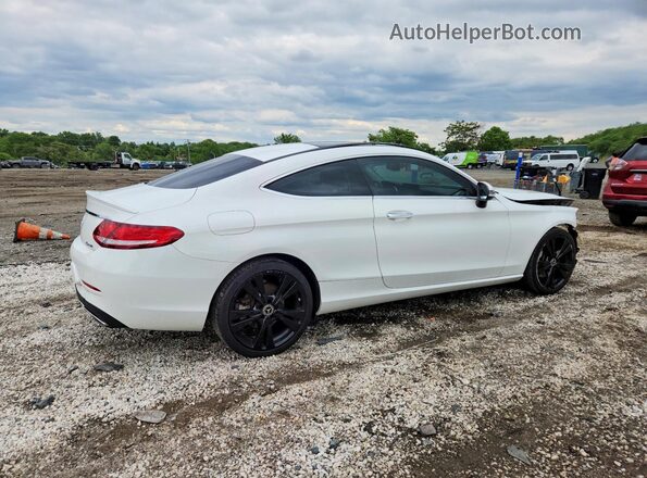WDDWJ4KB6HF544594 2017 MERCEDES-BENZ C-CLASS Белый Задняя правая четверть