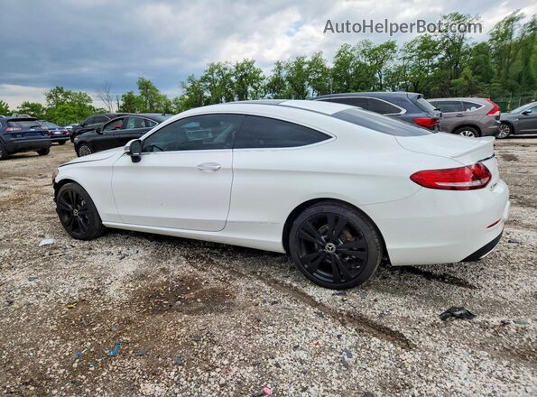 WDDWJ4KB6HF544594 2017 MERCEDES-BENZ C-CLASS Белый Задняя левая четверть