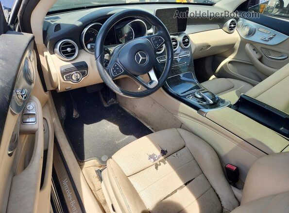 WDDWJ4KB8HF526663 2017 MERCEDES-BENZ C Blue Vista del salpicadero