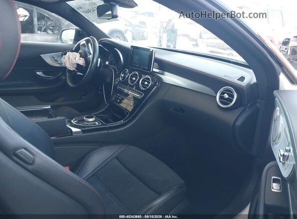 WDDWJ6EB0HF461458 2017 MERCEDES-BENZ AMG C 43 Белый Вид салона спереди