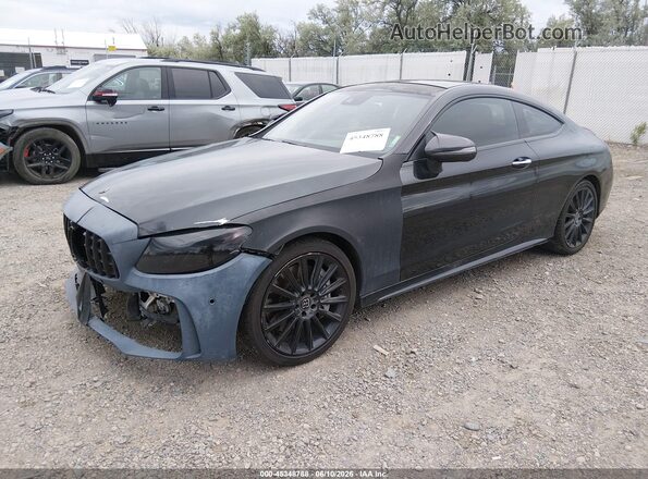 WDDWJ6EB0JF639150 2018 MERCEDES-BENZ AMG C 43 Black წინა მარცხენა ხედი სამი მეოთხედიდან
