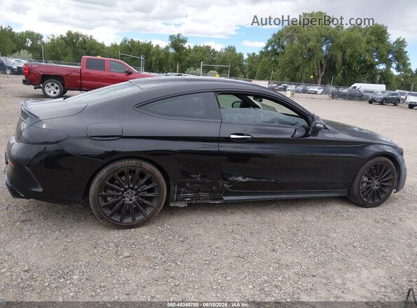 WDDWJ6EB0JF639150 2018 MERCEDES-BENZ AMG C 43 Black უკანა სალონის ხედი