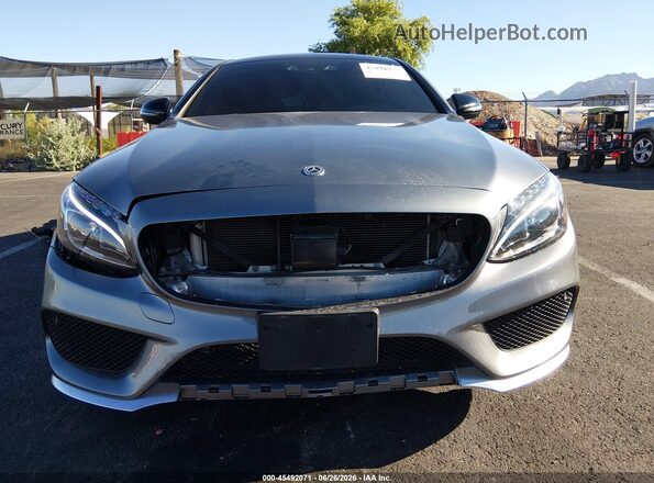 WDDWJ6EB0JF641593 2018 MERCEDES-BENZ AMG C 43 Silver Vista interior trasera