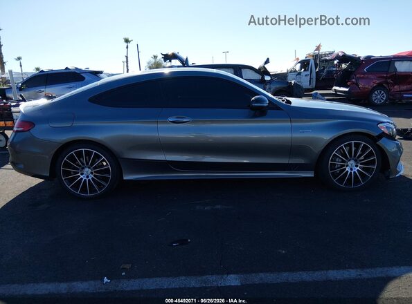 WDDWJ6EB0JF641593 2018 MERCEDES-BENZ AMG C 43 Silver Vista interior de 360 grados
