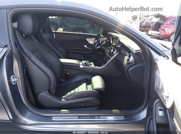 WDDWJ6EB0JF641593 2018 MERCEDES-BENZ AMG C 43 Silver Vista interior delantera