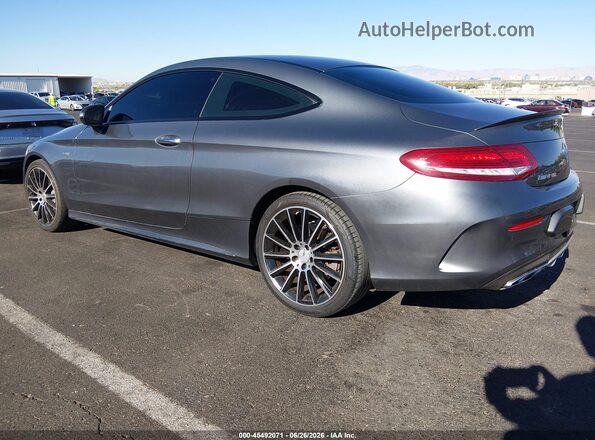 WDDWJ6EB0JF641593 2018 MERCEDES-BENZ AMG C 43 Silver Trasero izquierdo