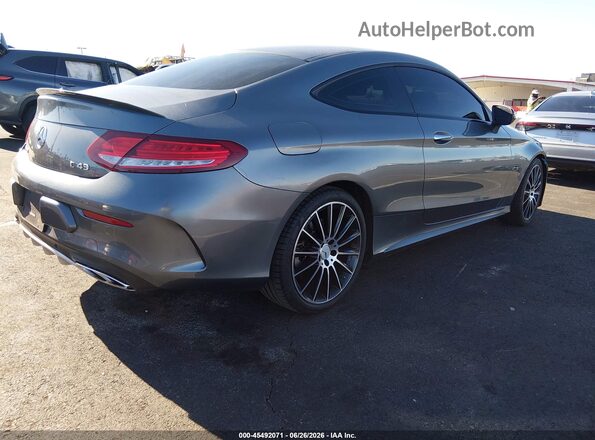WDDWJ6EB0JF641593 2018 MERCEDES-BENZ AMG C 43 Silver Trasero derecho