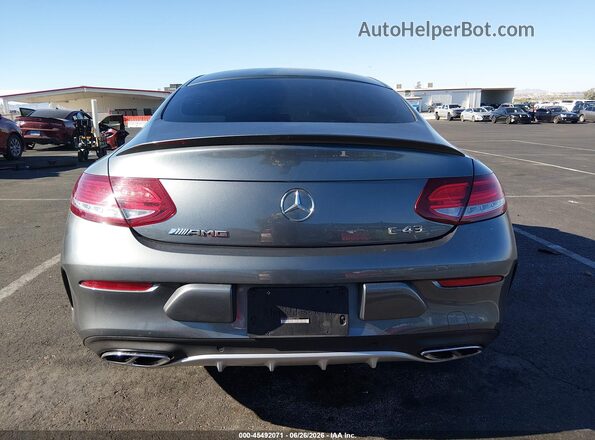 WDDWJ6EB0JF641593 2018 MERCEDES-BENZ AMG C 43 Silver 