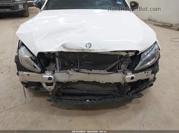 WDDWJ6EB1HF452672 2017 MERCEDES-BENZ AMG C 43 Белый Вид спереди