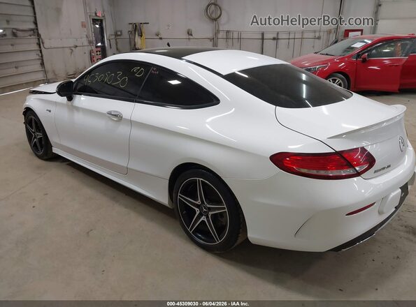 WDDWJ6EB1HF452672 2017 MERCEDES-BENZ AMG C 43 Белый Задняя левая четверть