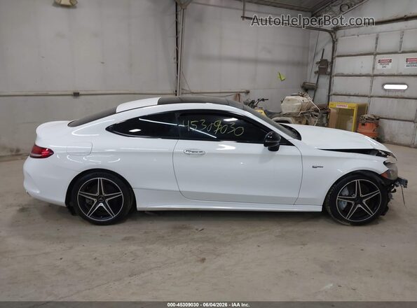 WDDWJ6EB1HF452672 2017 MERCEDES-BENZ AMG C 43 Белый Вид задней части салона