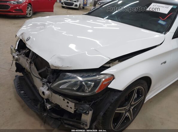 WDDWJ6EB1HF452672 2017 MERCEDES-BENZ AMG C 43 Белый 