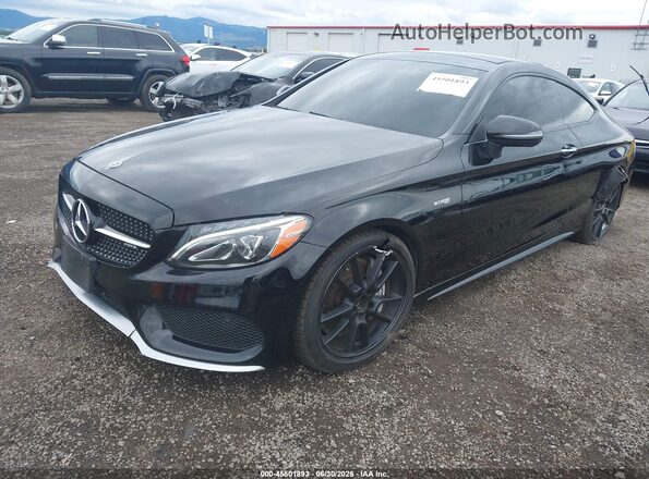 WDDWJ6EB3HF583652 2017 MERCEDES-BENZ AMG C 43 Black Przód lewy