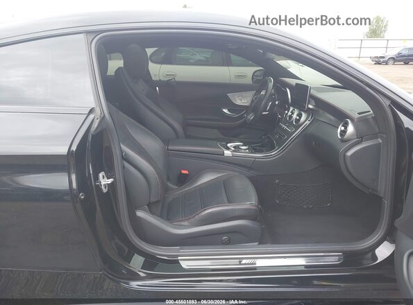 WDDWJ6EB3HF583652 2017 MERCEDES-BENZ AMG C 43 Black Widok wnętrza z przodu