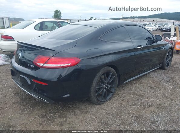 WDDWJ6EB3HF583652 2017 MERCEDES-BENZ AMG C 43 Black Tył prawy