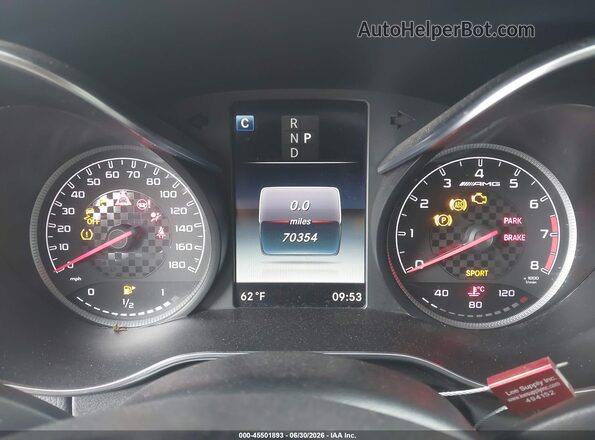 WDDWJ6EB3HF583652 2017 MERCEDES-BENZ AMG C 43 Black Widok tylnych siedzeń