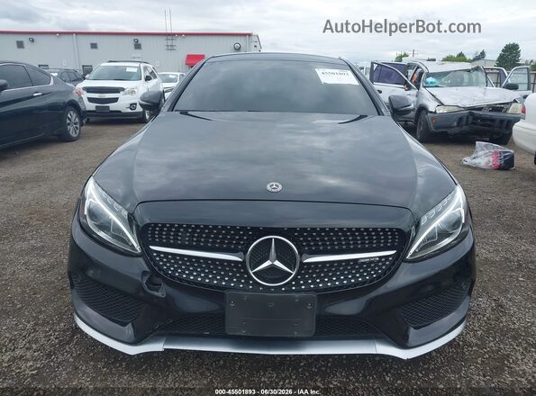 WDDWJ6EB3HF583652 2017 MERCEDES-BENZ AMG C 43 Black Widok wnętrza z tyłu