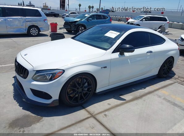WDDWJ6EB5HF544397 2017 MERCEDES-BENZ AMG C 43 White Przód lewy