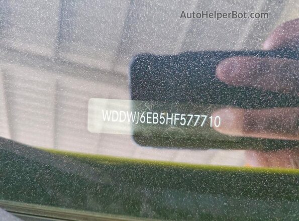 WDDWJ6EB5HF577710 2017 MERCEDES-BENZ C Yellow Շարժիչի բաժամունքի տեսք