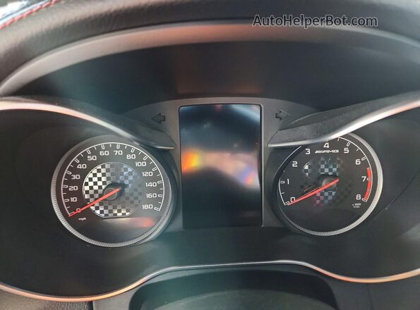 WDDWJ6EB6KF818293 2019 MERCEDES-BENZ C Black Vista del cuadro de instrumentos
