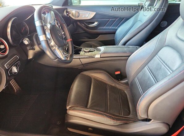 WDDWJ6EB6KF818293 2019 MERCEDES-BENZ C Black Vista interior delantera