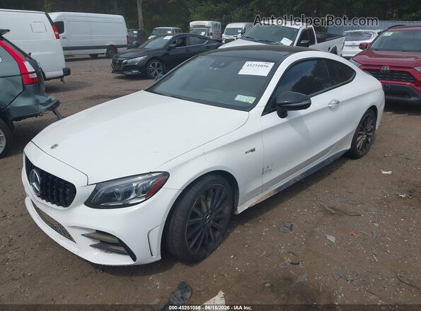 WDDWJ6EB6LF971113 2020 MERCEDES-BENZ AMG C 43 White Передня ліва чверть