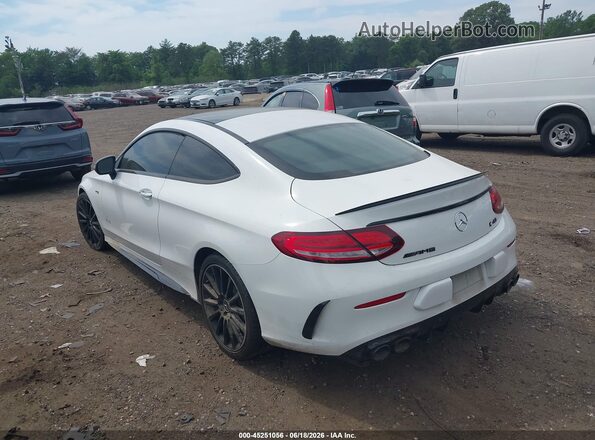 WDDWJ6EB6LF971113 2020 MERCEDES-BENZ AMG C 43 White Задня ліва чверть