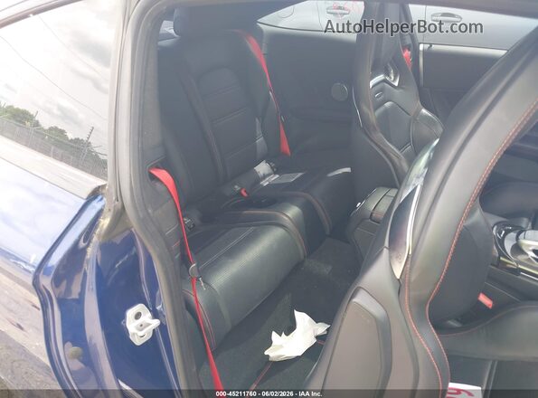 WDDWJ6EB8HF464351 2017 MERCEDES-BENZ AMG C 43 Blue Vista de la etiqueta del VIN