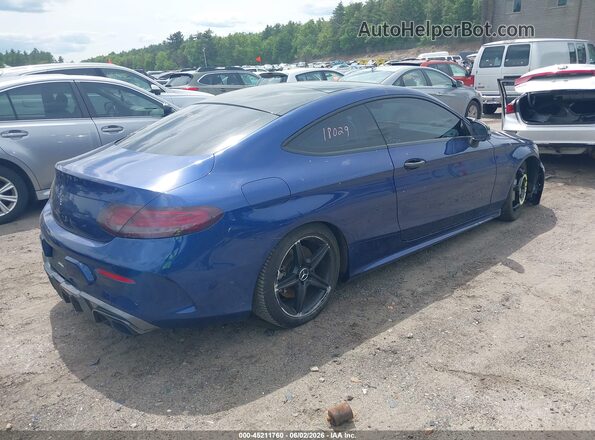 WDDWJ6EB8HF464351 2017 MERCEDES-BENZ AMG C 43 Blue Trasero derecho