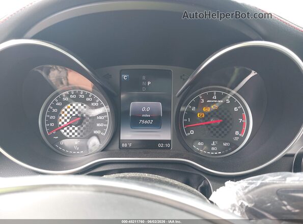 WDDWJ6EB8HF464351 2017 MERCEDES-BENZ AMG C 43 Blue Vista de los asientos traseros