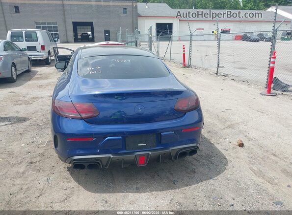 WDDWJ6EB8HF464351 2017 MERCEDES-BENZ AMG C 43 Blue 