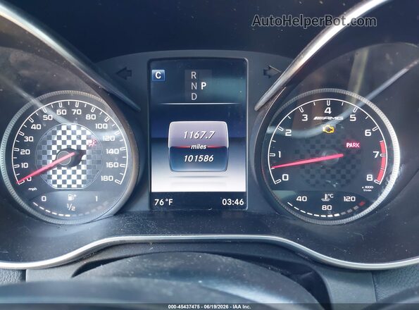 WDDWJ6EB8HF496314 2017 MERCEDES-BENZ AMG C 43 Black Հետևի նստատեղերի տեսք