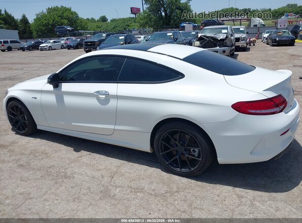 WDDWJ6EB8JF640885 2018 MERCEDES-BENZ AMG C 43 White Панорамний вид салону 360°