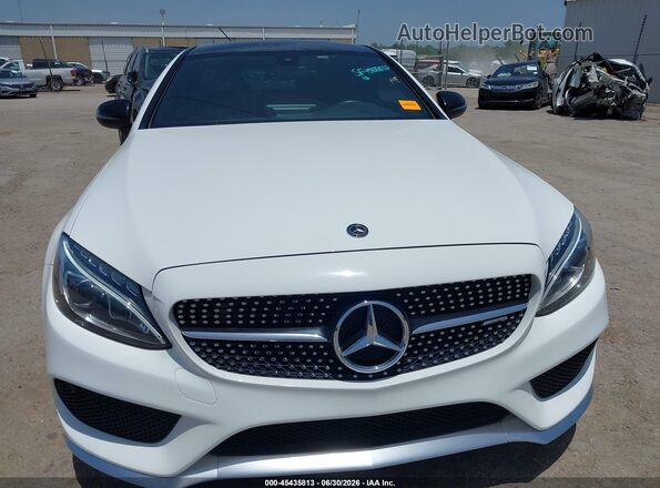 WDDWJ6EB8JF640885 2018 MERCEDES-BENZ AMG C 43 White Вид щитка приладів