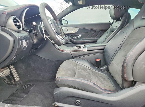 WDDWJ6EB9LF978847 2020 MERCEDES-BENZ C Black წინა სალონის ხედი