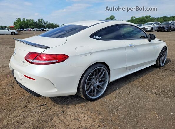 WDDWJ6EBXHF446658 2017 MERCEDES-BENZ C White 