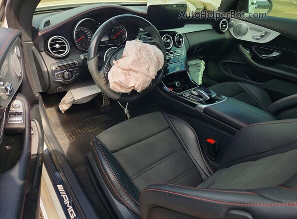 WDDWJ6EBXHF446658 2017 MERCEDES-BENZ C White 