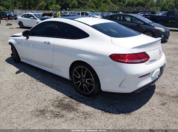 WDDWJ6EBXHF528311 2017 MERCEDES-BENZ AMG C 43 Белый Задняя левая четверть