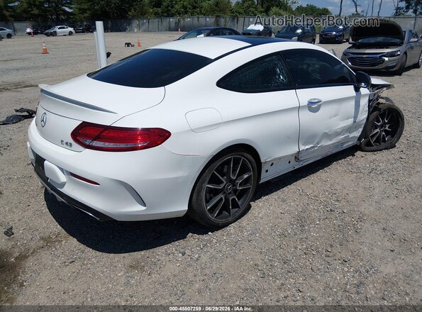 WDDWJ6EBXHF528311 2017 MERCEDES-BENZ AMG C 43 Белый Задняя правая четверть