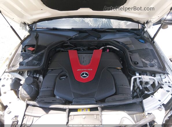 WDDWJ6EBXHF528311 2017 MERCEDES-BENZ AMG C 43 Белый Вид сзади