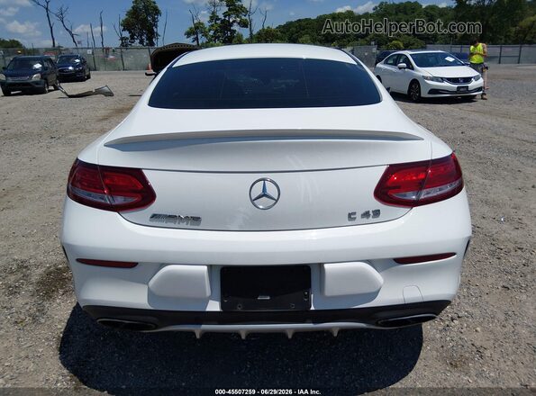 WDDWJ6EBXHF528311 2017 MERCEDES-BENZ AMG C 43 Белый 