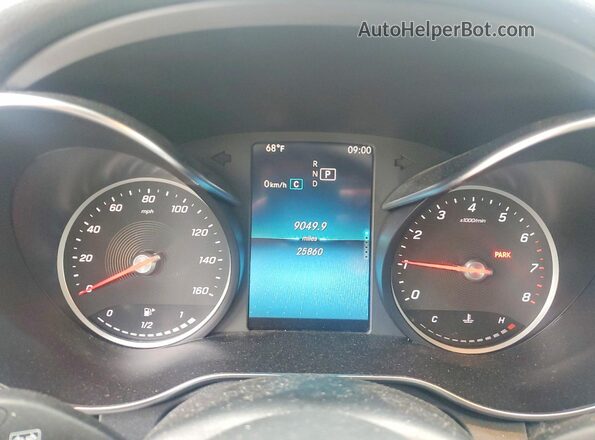 WDDWJ8DB0KF833725 2019 MERCEDES-BENZ C Черный 