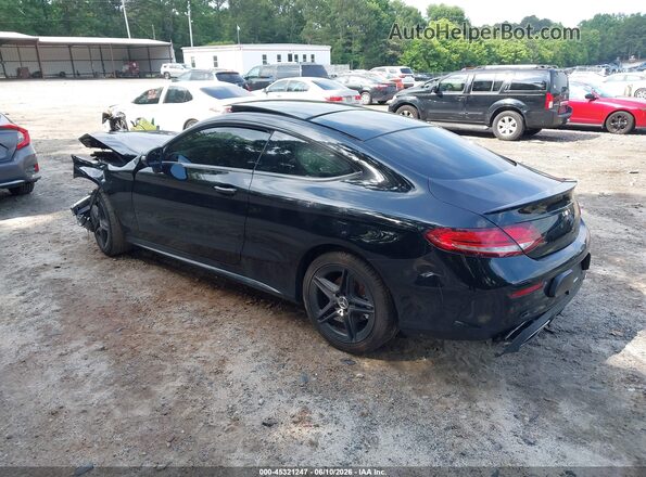 WDDWJ8EB8KF845880 2019 MERCEDES-BENZ C-CLASS Black Հետևի ձախ
