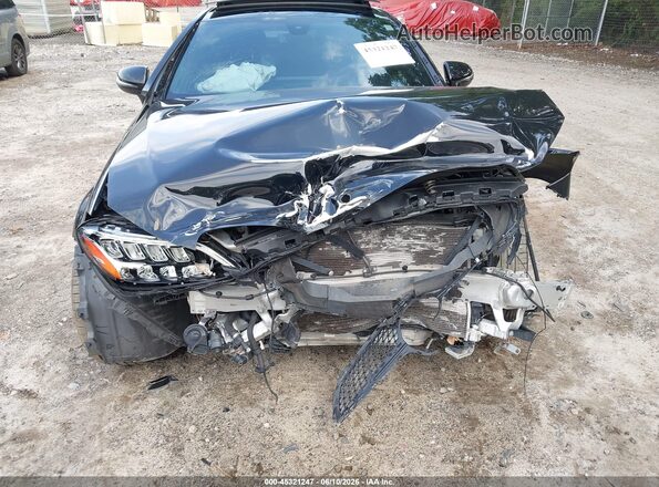WDDWJ8EB8KF845880 2019 MERCEDES-BENZ C-CLASS Black Դիմացի տեսք