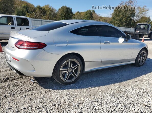 WDDWJ8EBXKF773578 2019 MERCEDES-BENZ C Silver 