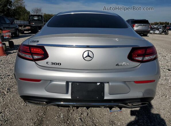WDDWJ8EBXKF773578 2019 MERCEDES-BENZ C Silver 