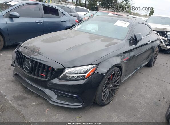 WDDWJ8HB9KF838190 2019 MERCEDES-BENZ AMG C 63 Black Przód lewy