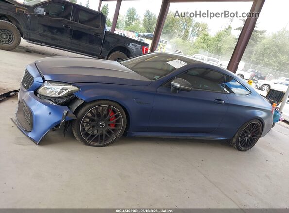 WDDWJ8HBXJF597349 2018 MERCEDES-BENZ AMG C 63 Blue 360 interior view