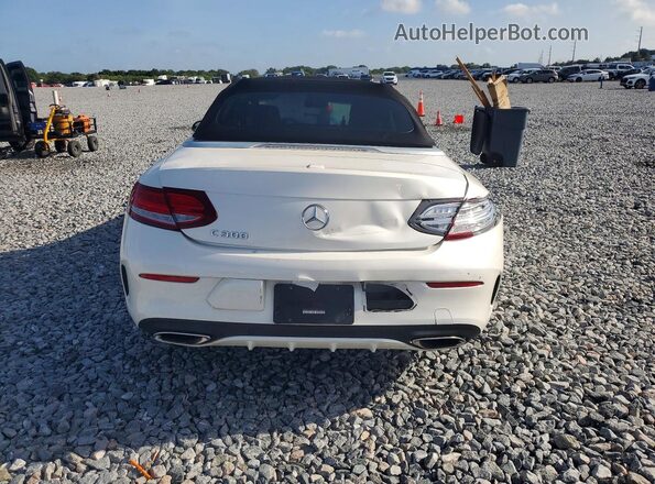 WDDWK4JB9HF521809 2017 MERCEDES-BENZ C White Հետևի տեսք