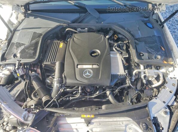 WDDWK4JB9HF521809 2017 MERCEDES-BENZ C White Սալոնի հետևի տեսք